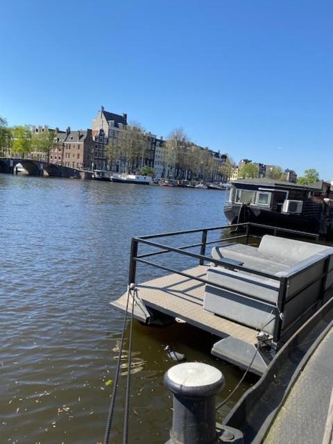 أمستردام Houseboat Amstel River Studio المظهر الخارجي الصورة