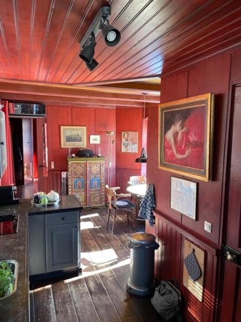 أمستردام Houseboat Amstel River Studio المظهر الخارجي الصورة