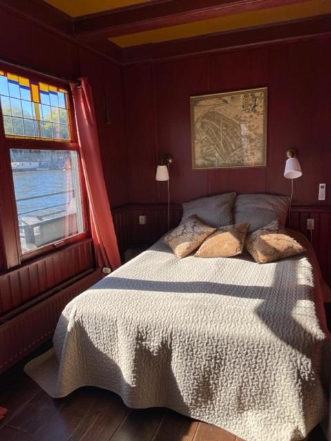 أمستردام Houseboat Amstel River Studio المظهر الخارجي الصورة